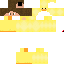 Texture for Child in Duck costume