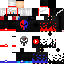 Texture for red skull one eight two