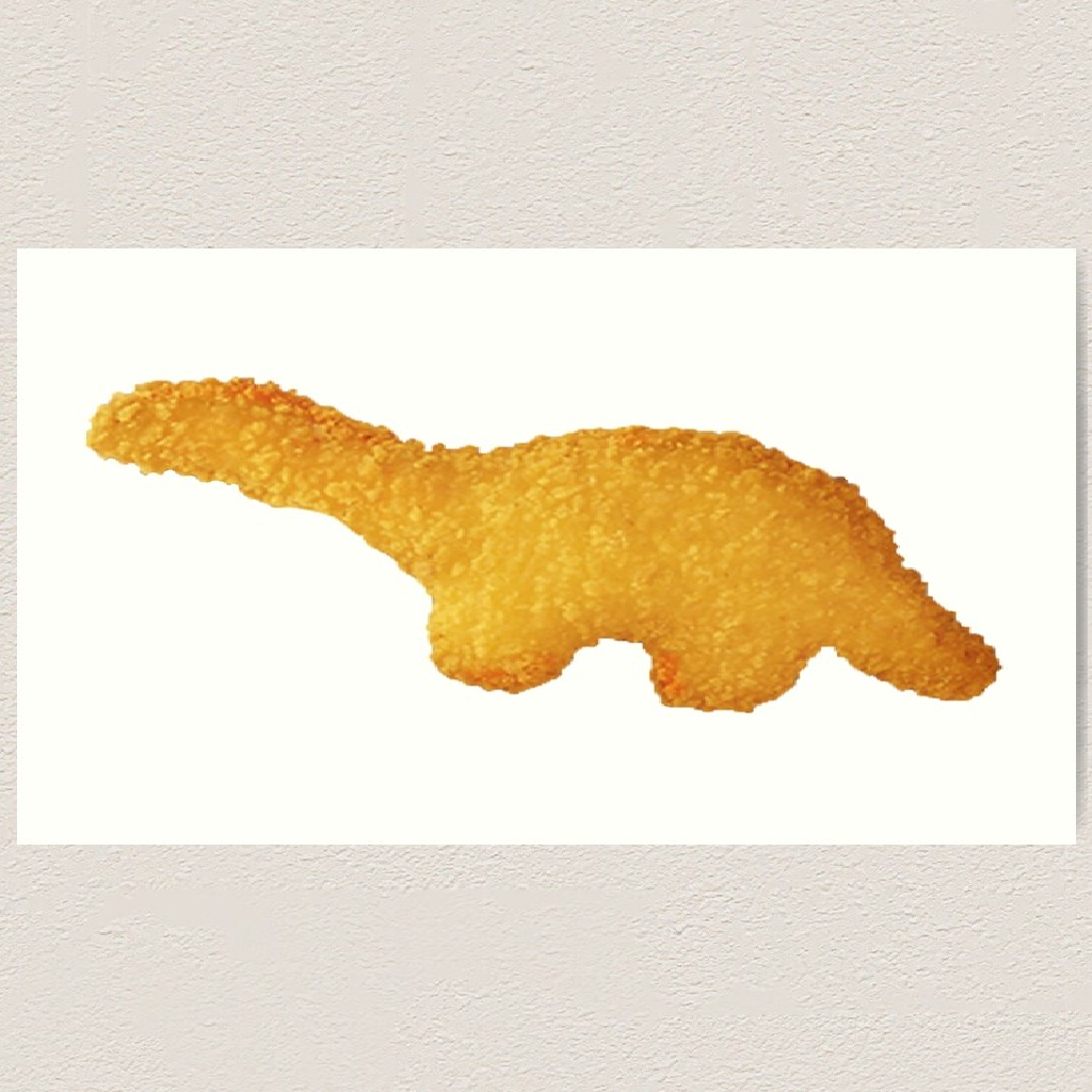 Texture for Dino nuggets