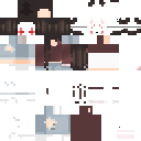 Texture for aesthetic wolf girl