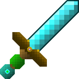 Texture for Diamond Sword Retextured Low Shader