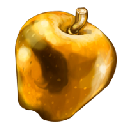 Texture for Real Gold Apple