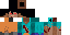 Texture for Necromanced Steve with orange pants!