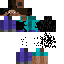 Texture for If Steve had demon form like Asta from Black Clover