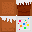 Texture for cake rainbow
