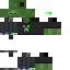 Texture for Cool Creeper Zombie
