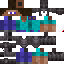 Texture for steve 4x4 netherite armor