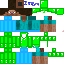 Texture for steve con armadura de esmeralda