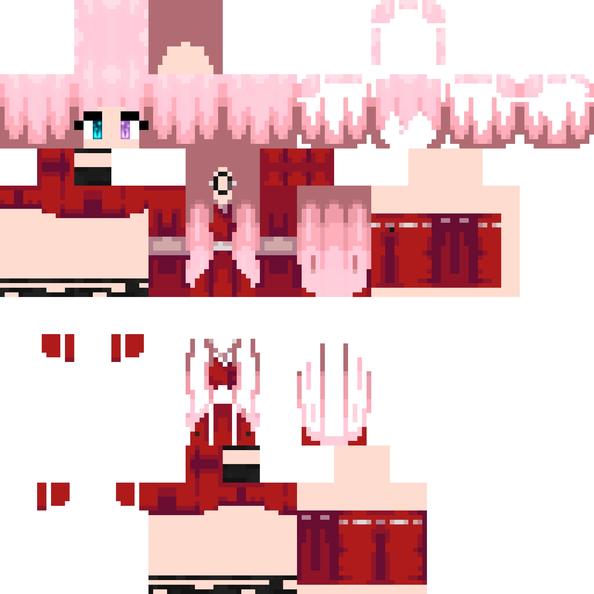 Texture for pink fox