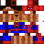 Texture for Spiderman in action