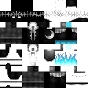 Texture for The Emperor of the darkness Monochrome Null skin black and white Queen King Soul Fire