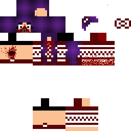 Texture for Zombie Cute Girl - Edited by steve1456