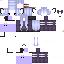 Texture for Adorable Kawaii Purple Haired Cat Girl Chibi <3