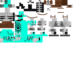 Texture for Teal zebra