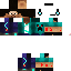 Texture for rezendeevil com olhos normais,arranhado,com fone de ouvido e com microfone