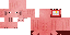 Texture for but face pig