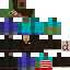 Texture for Zombie steve in suit