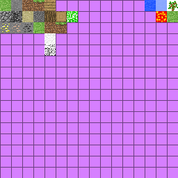 Texture for Minecraft Indev 0.0.14a 