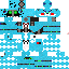 Texture for clayde la gata animatronica