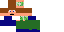 Texture for steve the creeper