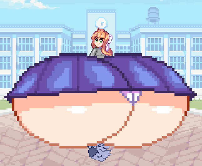 Texture for FNF BF MONIKA DDLC PIXEL ART