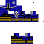 Texture for Power ranger azul