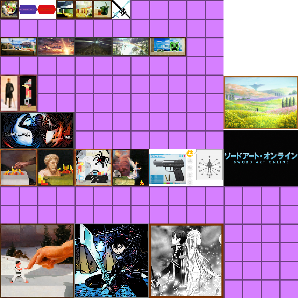 Texture for sao painting