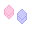 Texture for pembe mavi vaşak şekerlemeleri