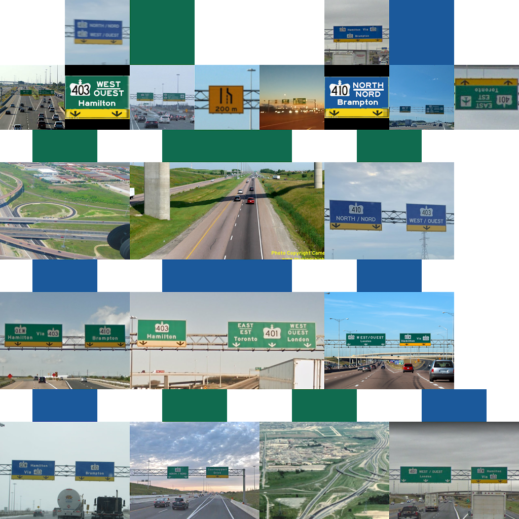 Texture for Everytime I upload a girl skin with a mask on, I always upload a high way sign on this site
