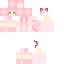 Texture for Cute Pink Cat HD