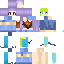Texture for אלזה סקין מיינקראפט!
