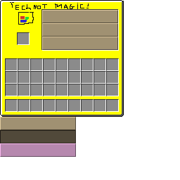 Texture for Tech not Magic!