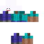 Texture for reverse snowman