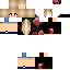 Texture for ДЕВОЧКА вампирша С РОЗАЧКАМИ