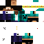 Texture for Herobrine with Technoblade's crown