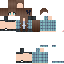 Texture for sage blue flannel