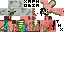 Texture for Zombie zombie pig with one eye