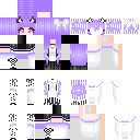 Texture for uwu maid girl purple uwu