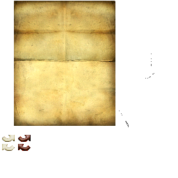 Texture for scroll