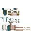 Texture for dress is tryna glitchh