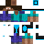 Texture for Broken helmet Herobrine Skin