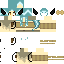 Texture for Nether TB_G (cyan/teal/aqua hair) OG by araskikawaii