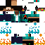 Texture for Blazing frost herobrine