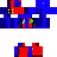 Texture for blue and red