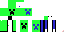 Texture for Creeper Man with stickhands