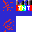 Texture for TNT rembo and blue and red