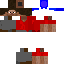 Texture for Red Steve with blue hat