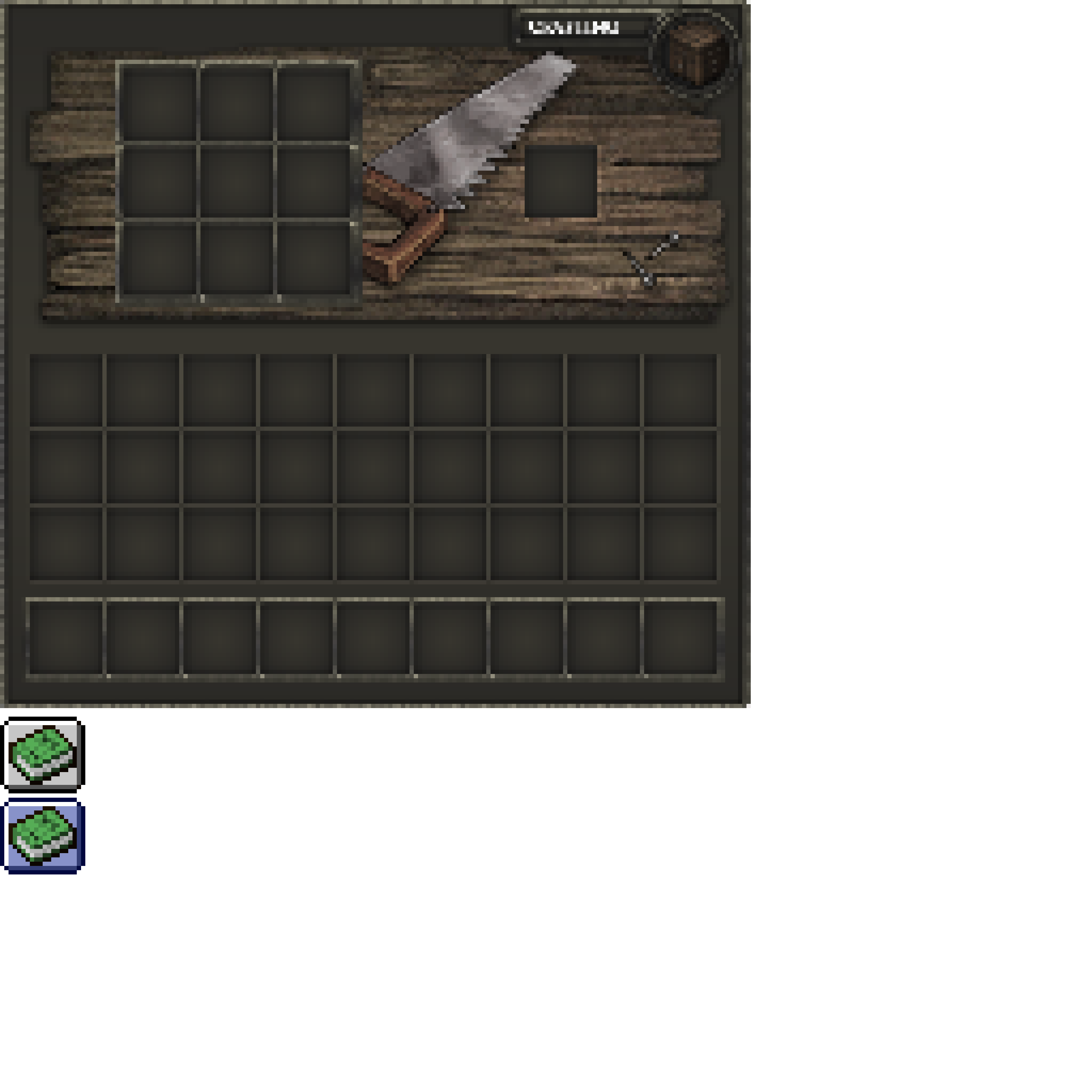 Texture for crafting_table