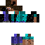 Texture for coropted steve (black)        by:TEKIS