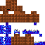 Texture for chocolate bar 3d e2